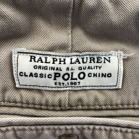 Polo Ralph Lauren Mens Prospect Pants Size 33 Classic Polo Chino Straight Leg - Picture 16 of 16